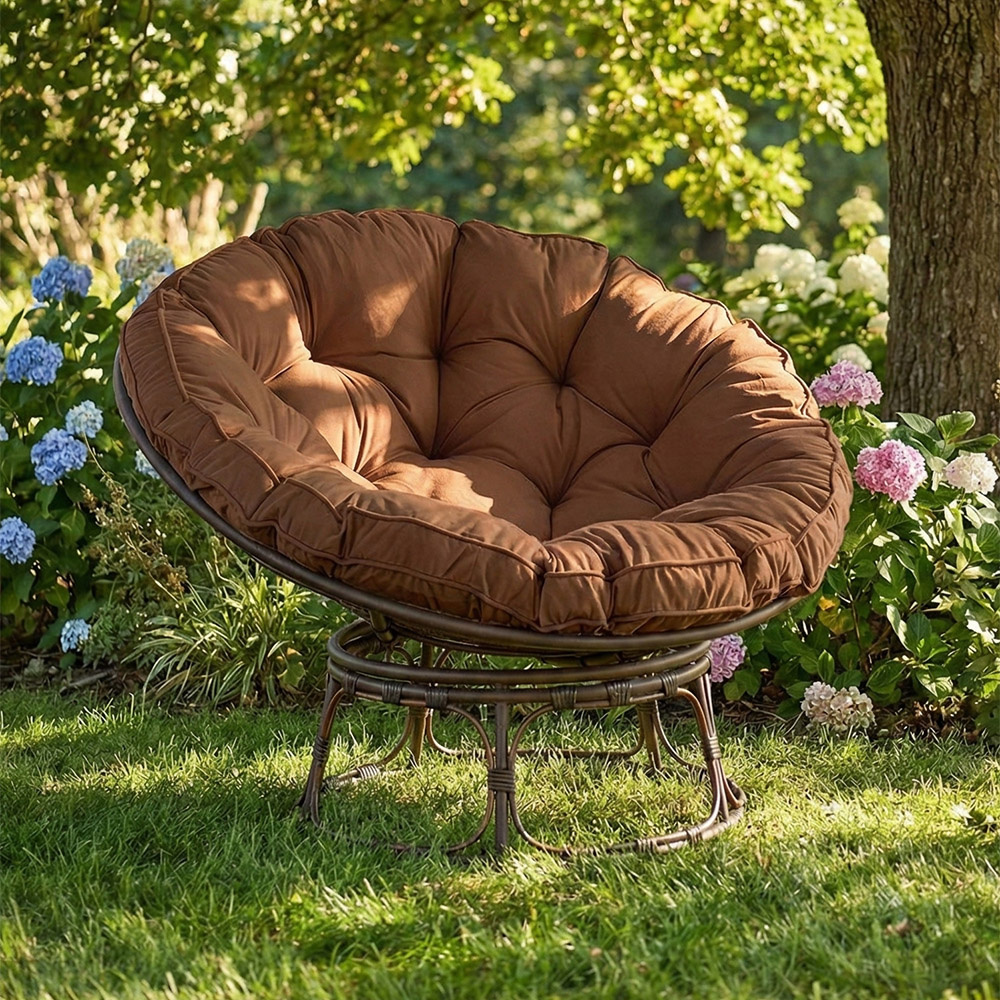 Кресло из натурального ротанга ПАПАСАН 110 см