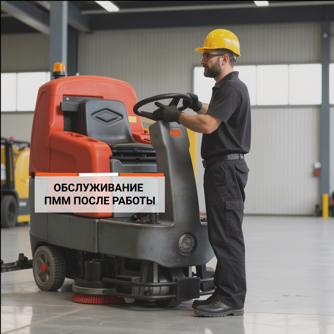 Обслуживание ПММ после работы