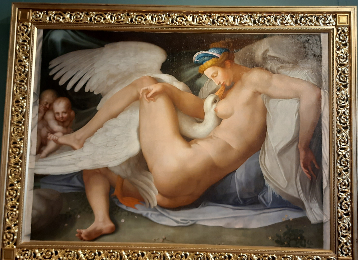  "Леда и лебедь" (круг Микеланджело)