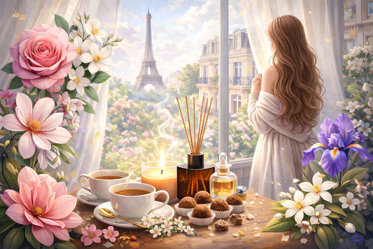 Цветочные ароматы для нашего дома Весной, французская версия