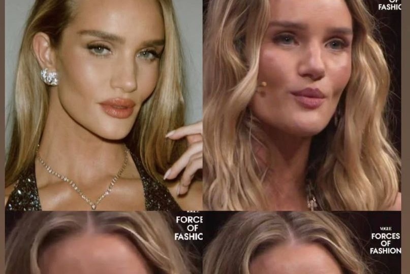 РОУЗИ ХАНТИНГТОН-УАЙТЛИ И ЕЕ БЕБИ-ФЕЙС