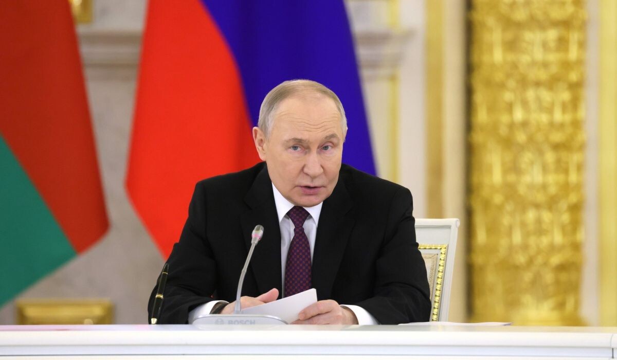     Владимир Путин. Источник: kremlin.ru Автор фото: Пресс-служба Президента РФ