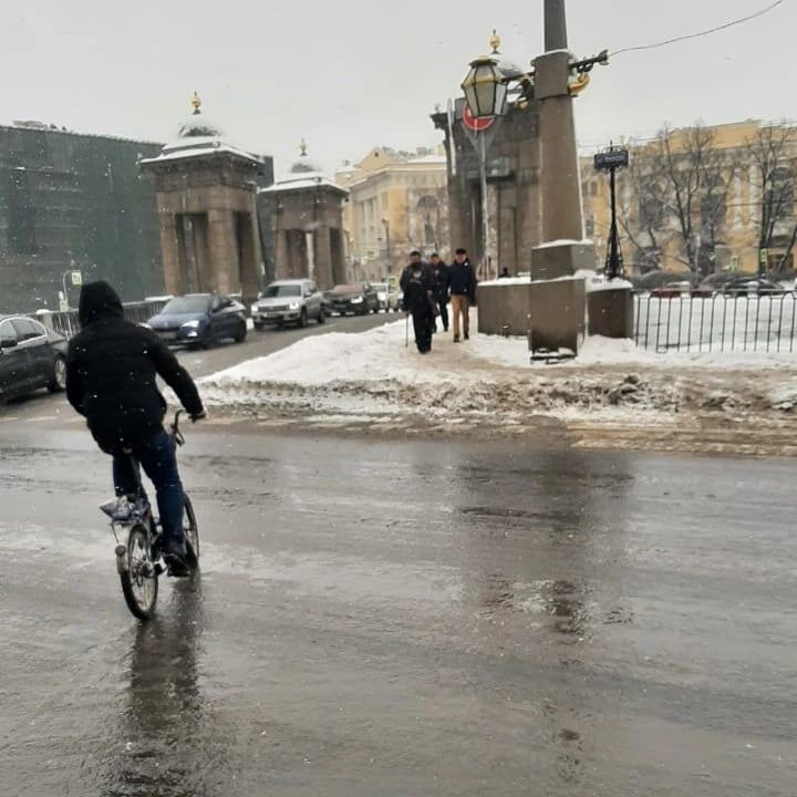 Мост Ломоносова через Фонтанку, Санкт-Петербург (личное фото)
