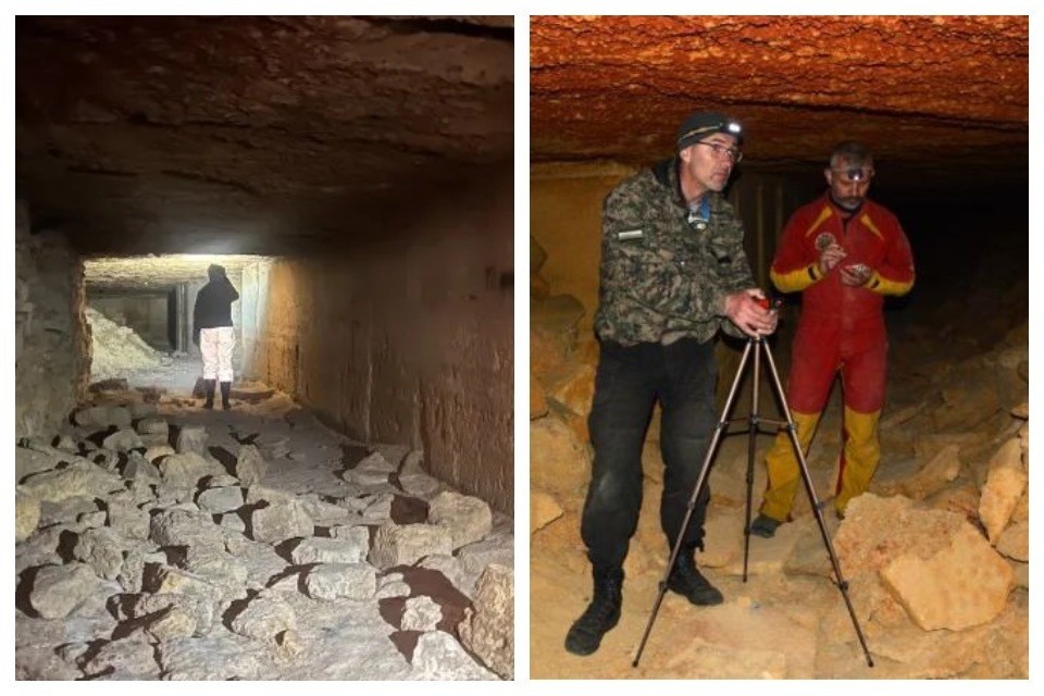    Каменоломни появились на севере от Евпатории еще в XIX веке. Фото: Геннадий Самохин/Личный архив