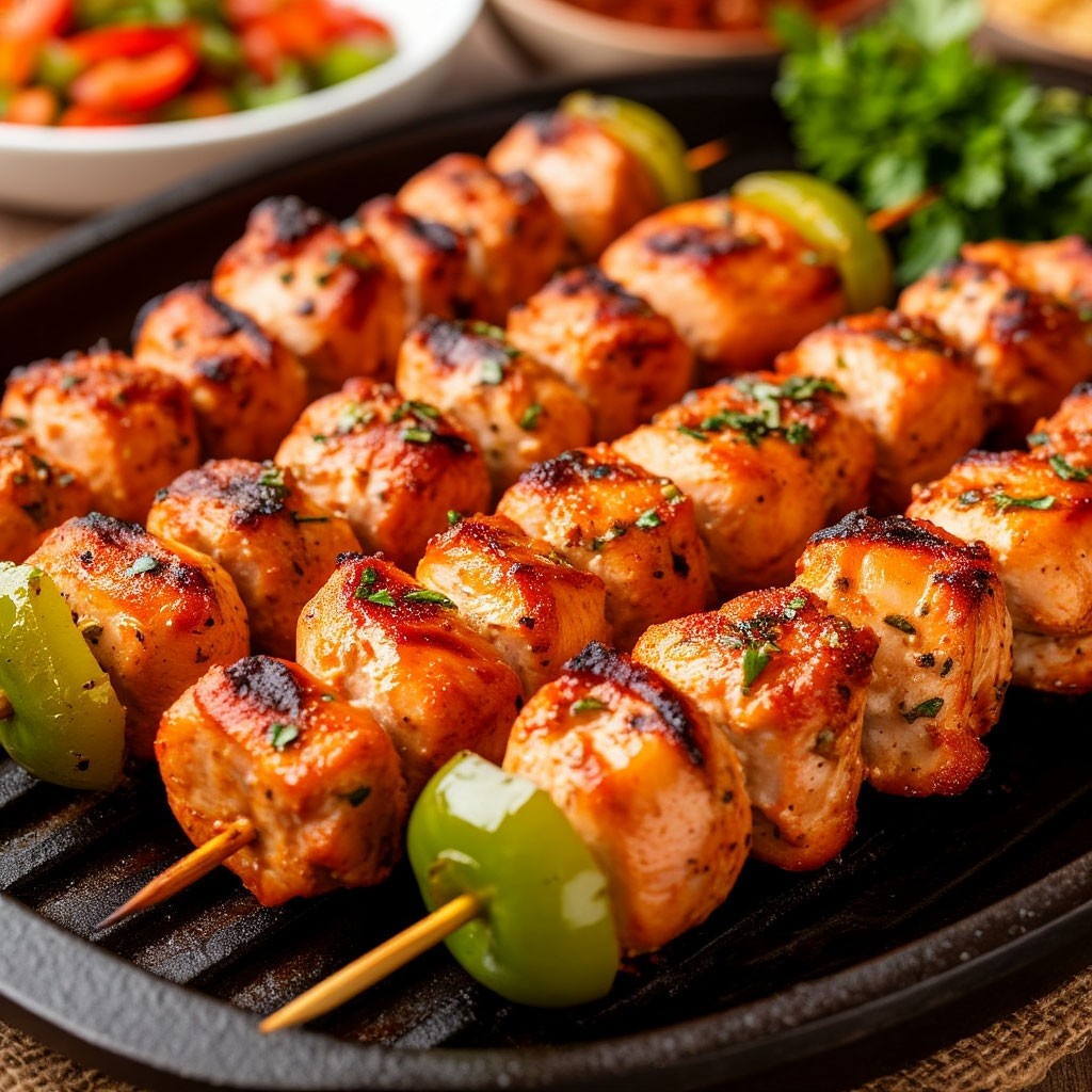 Шашлык из курицы: