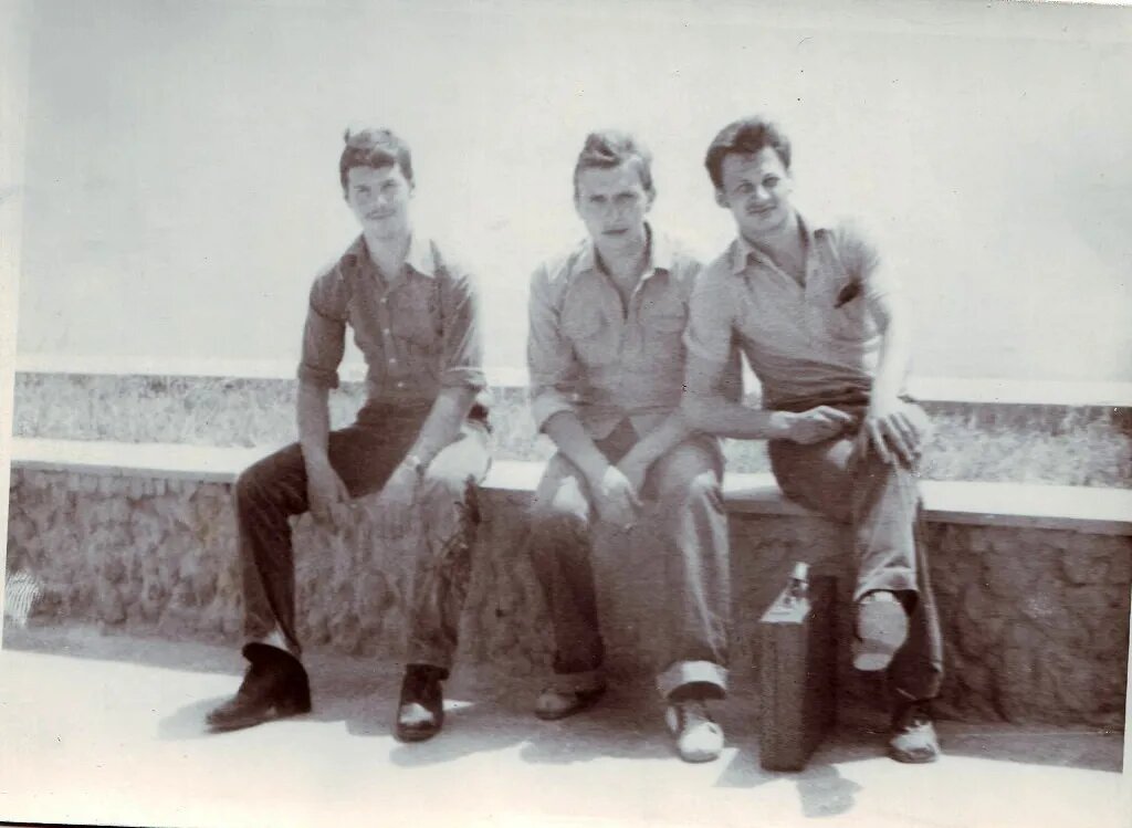 Я и , Леша Токарев (Магирус), Петя Киселев (Компот).