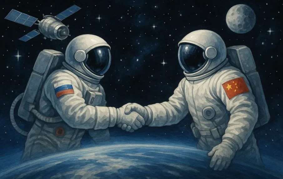 Иллюстрация из паблика "Советский космос"