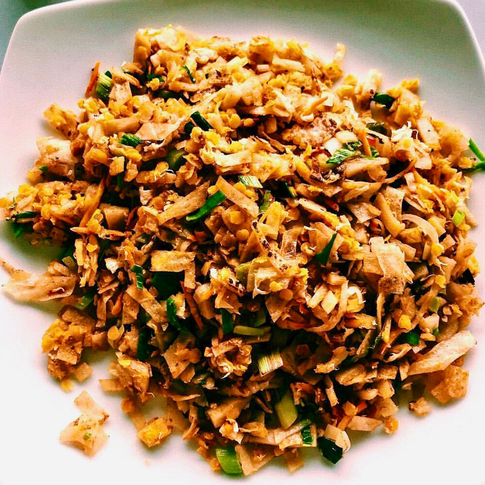 Среди овощей в блюде встречаются морковь, капуста и лук-порей. Фото: Dan arndt / Wikimedia