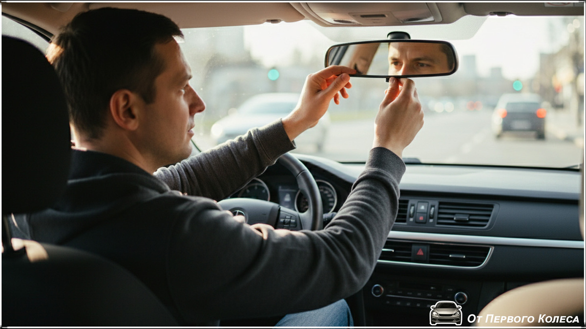 Водитель и зеркало