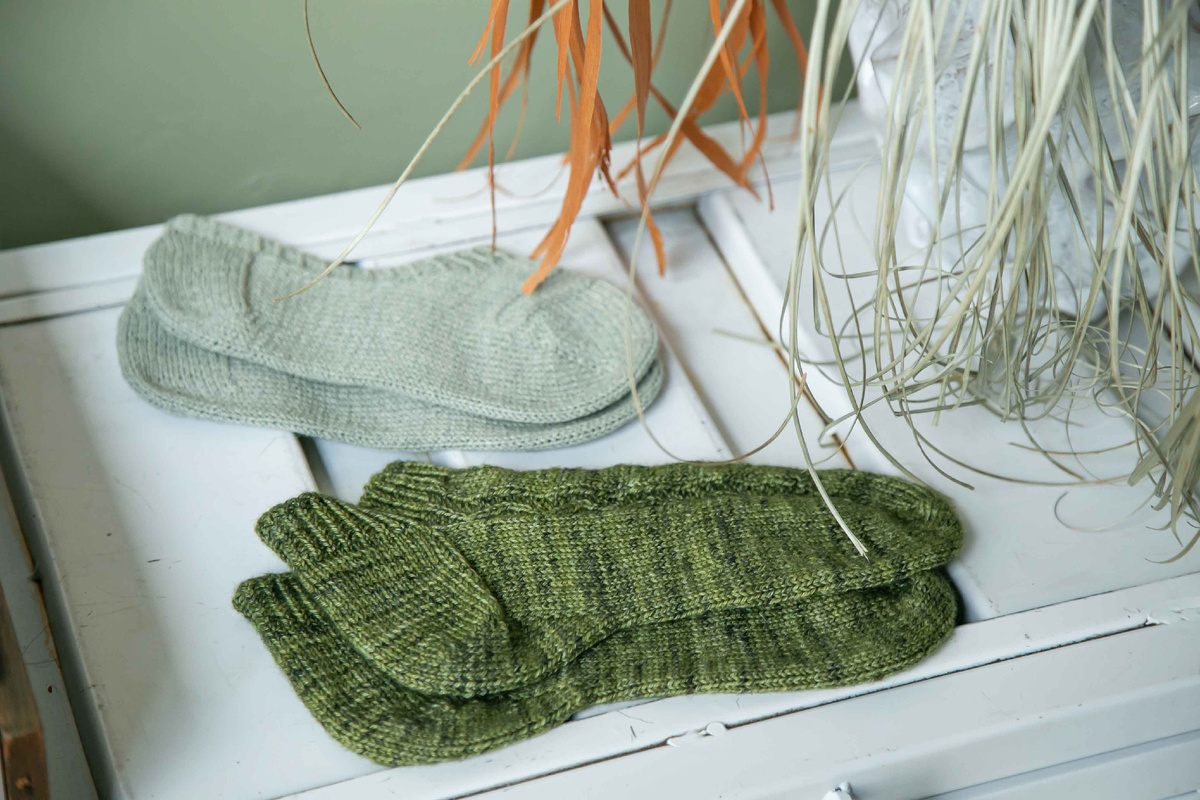 Носки из моей книги "Вяжем носки снизу вверх"