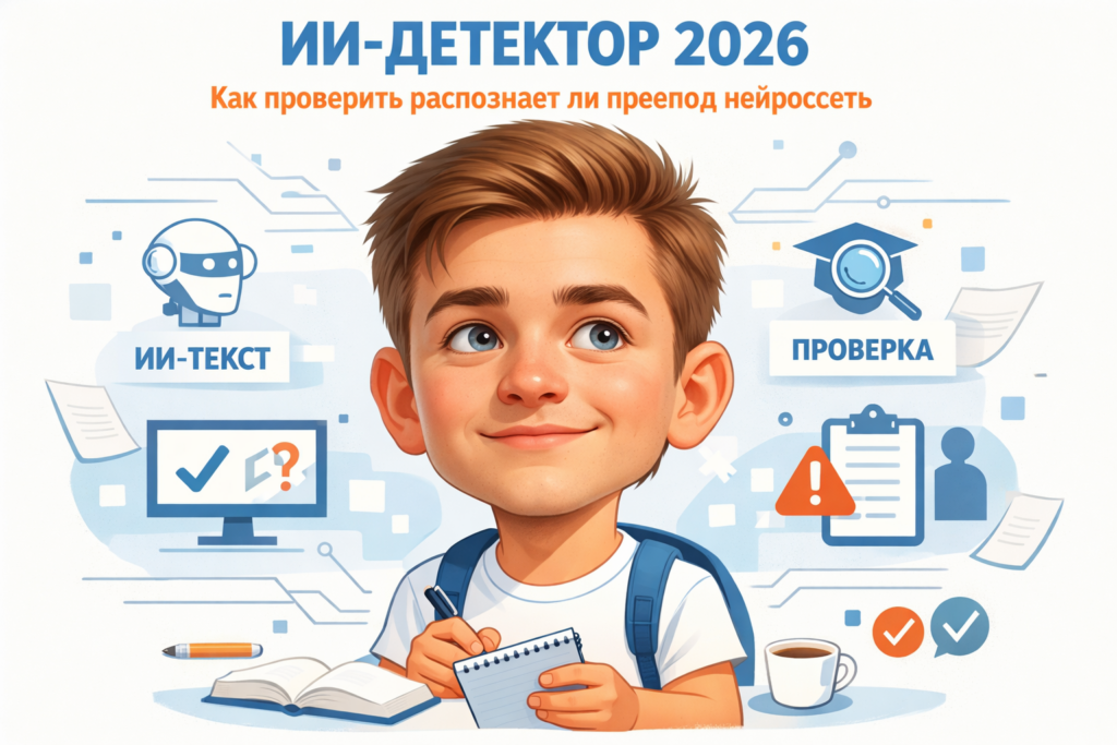    Проверка работы AI-детектора с помощью нейросетевых технологий admin