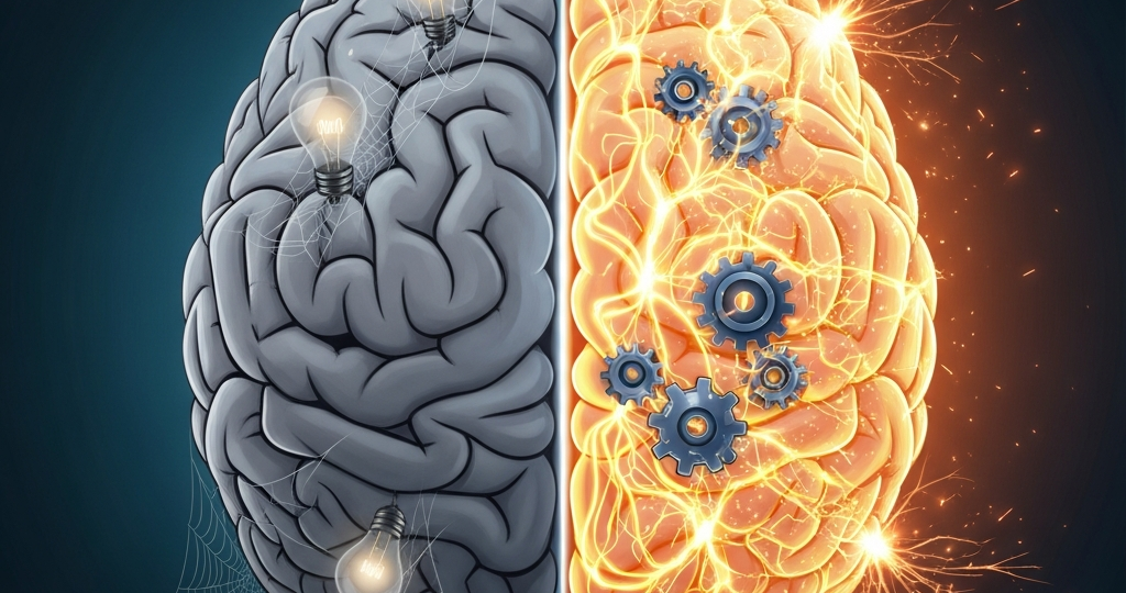 Мой мозг на книгах: честный отчёт после года чтения.