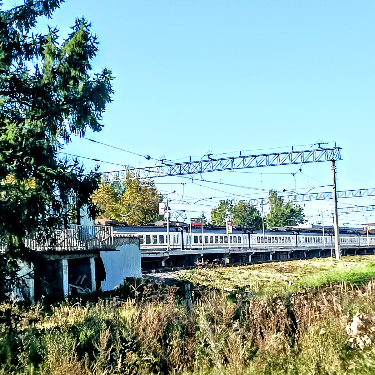 Станция "Звенигород". Все фотографии: канал Сергей Насекайло. Заметки инвалида по зрению. 