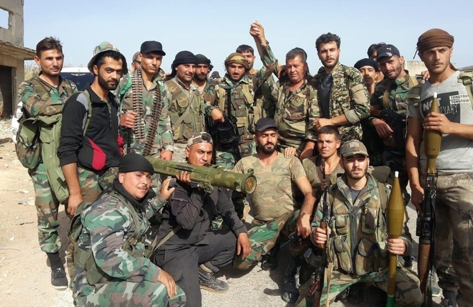 Бойцы бывшей дивизии «Силы тигра»