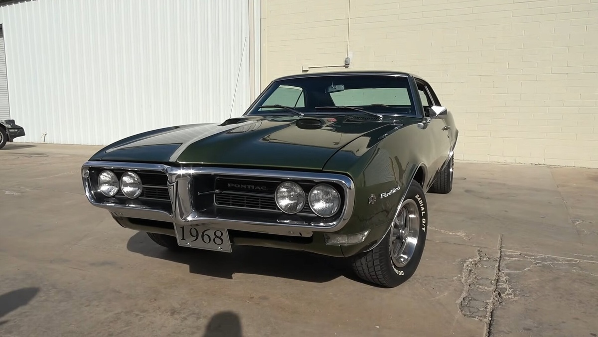 Pontiac Firebird 1968 года