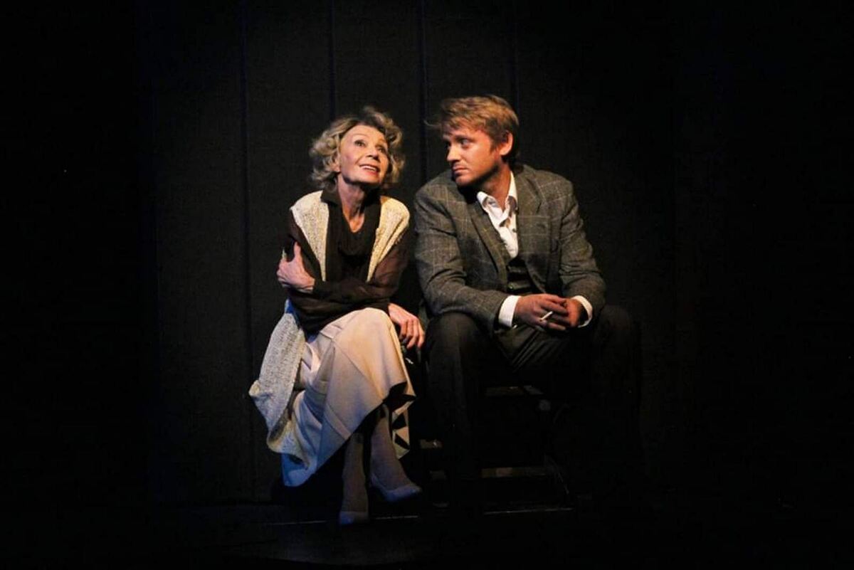 С н.а. РФ Ольгой Широковой в спектакле "Стеклянный зверинец"