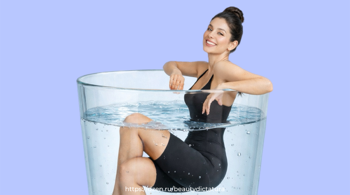 Вода — очень важна для базового метаболизма, здоровья и красоты 