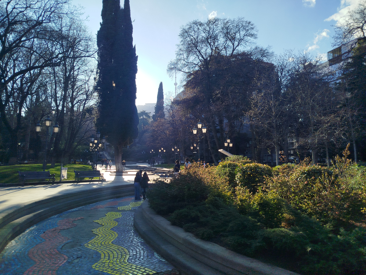 Февраль в Тбилиси 