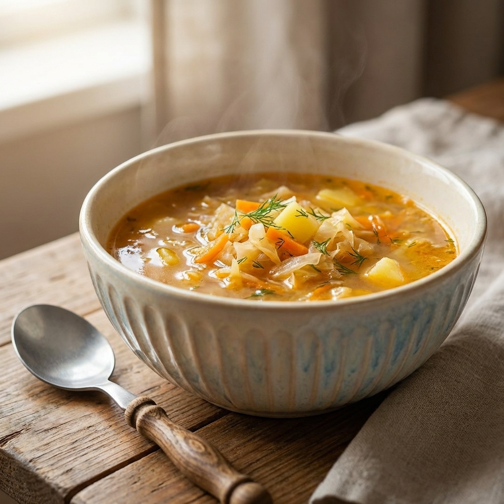 Те самые щи, которые я варю, когда лень возиться с мясом часами