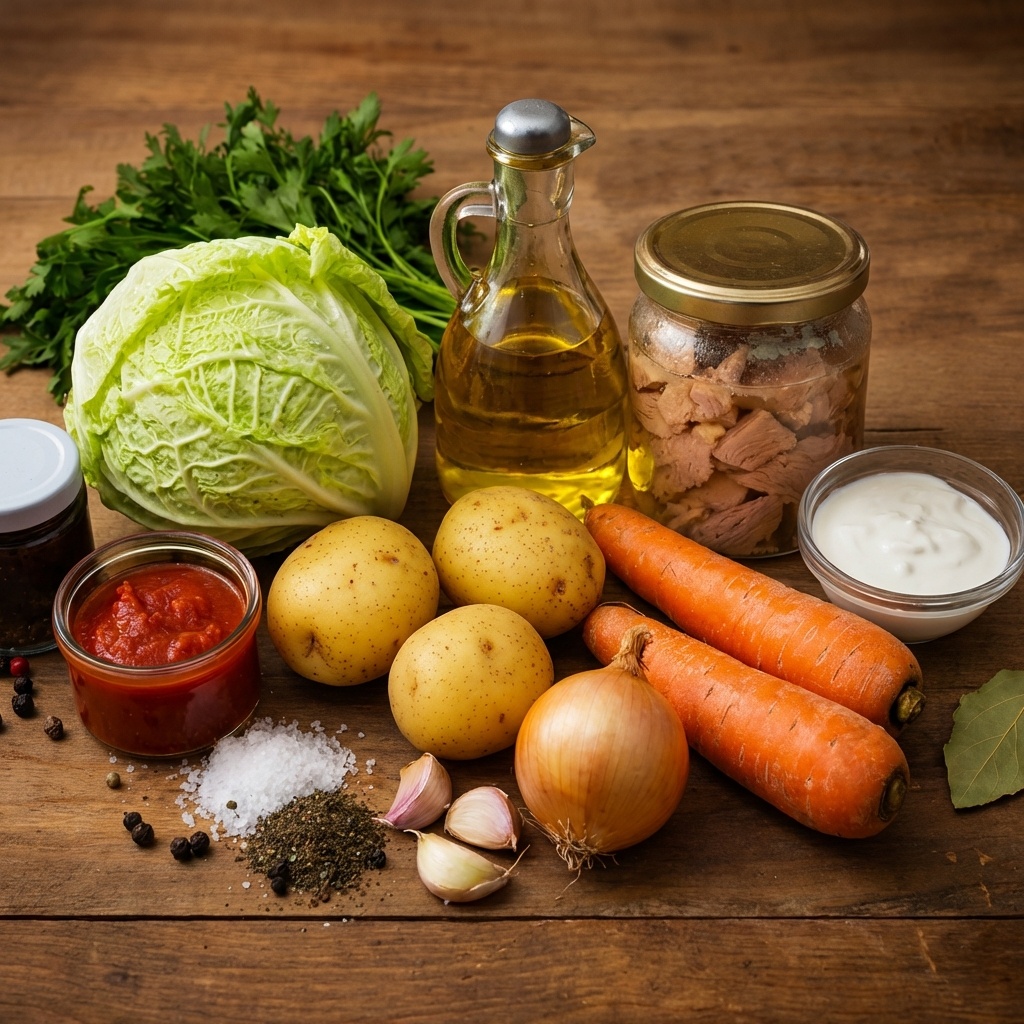 Главное — тушёнка должна быть качественной, с мясом, а не жижей