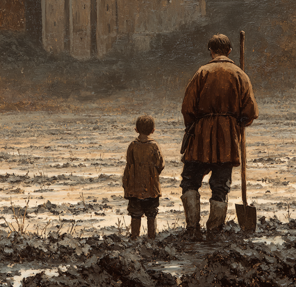 Какие такие социальные лифты? Смотри, сына, вот это прекрасное поле возделывал мой дед. Его будешь возделывать ты когда я умру. Ну что ты приуныл? Давай червяков на рыбалку накопаем.