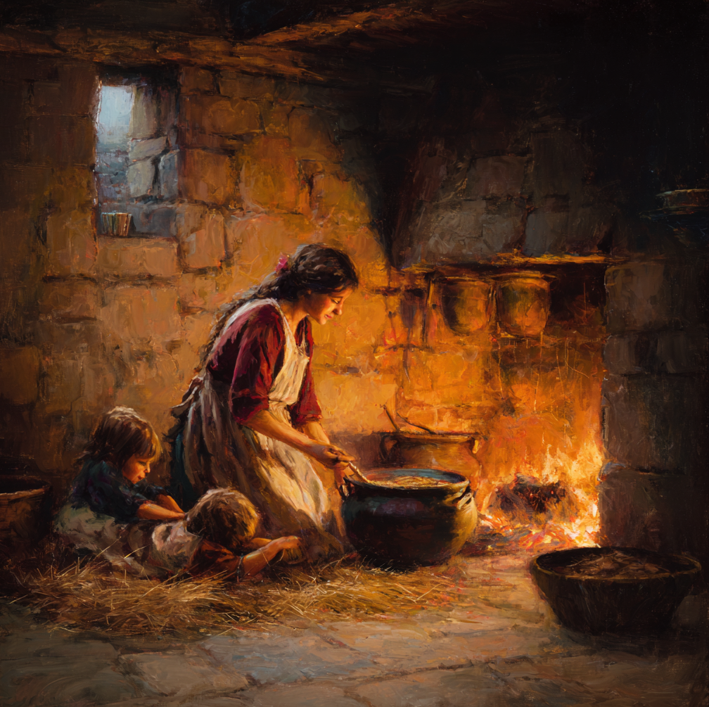 Читая про королей, военные походы и политику, совсем не задумываешься о том, как жили крестьяне - главные донатеры королевского двора.