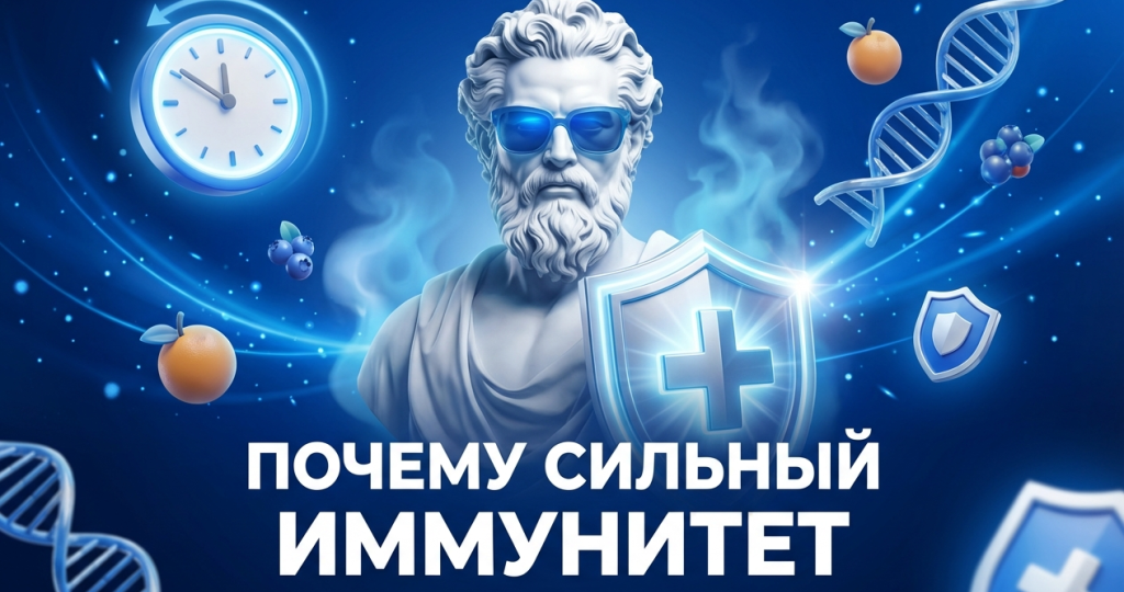 Почему сильный иммунитет делает вас моложе на 15 лет