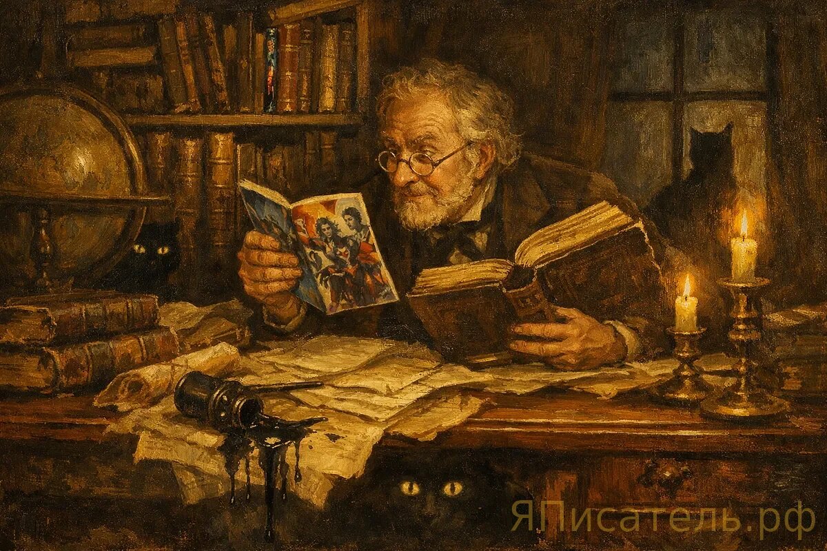 Если комикс — не книга, то Шекспир тоже не литература