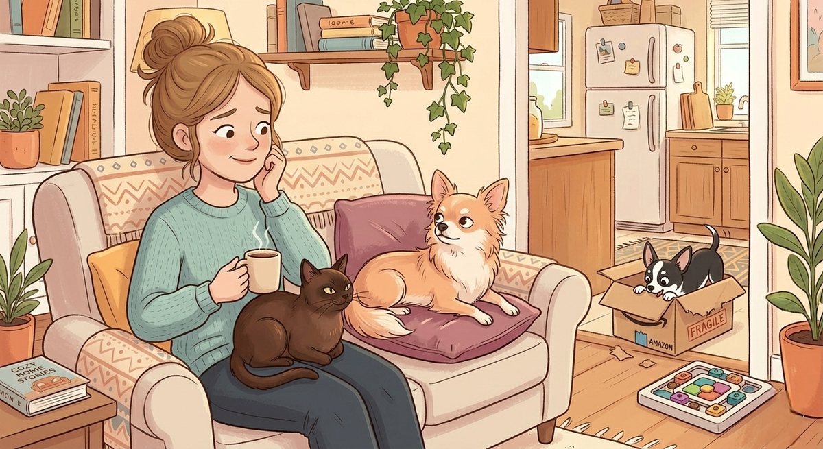 10 признаков того, что ваш питомец вас дрессирует (а не наоборот). От дивана до холодильника — узнайте себя в каждом пункте и улыбнитесь. Читайте в блоге «Жизнь с лапками» 🐾😄