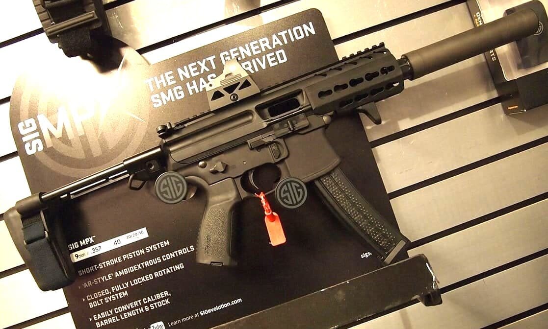 Пистолет-пулемет SIG МРХ.