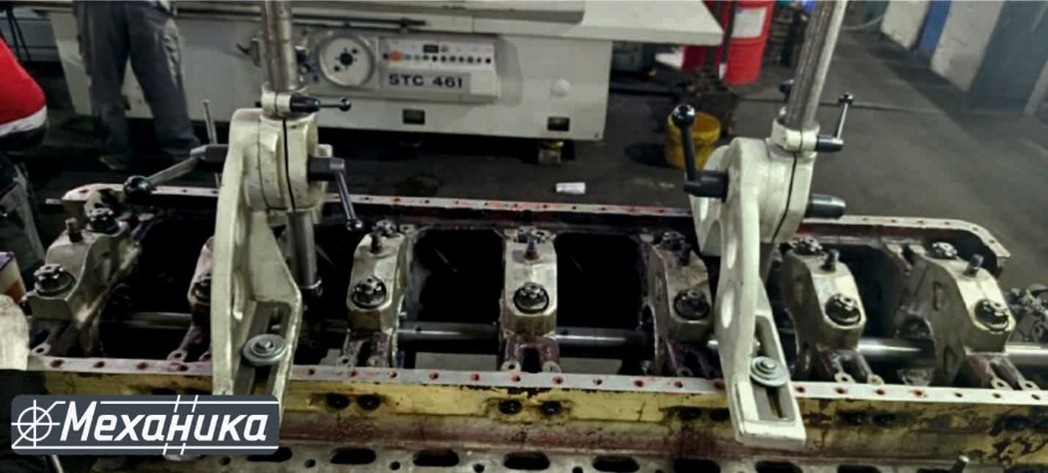 Ремонт постели коленчатого вала в компании "Механика"