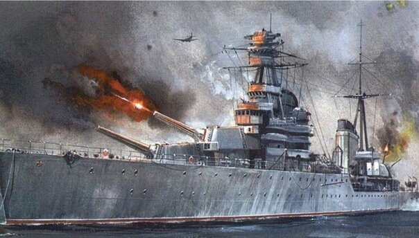 1943, 27 февраля - За боевые успехи в обороне Ленинграда крейсер «Киров» первым из надводных кораблей Балтийского флота награжден орденом Красного Знамени.