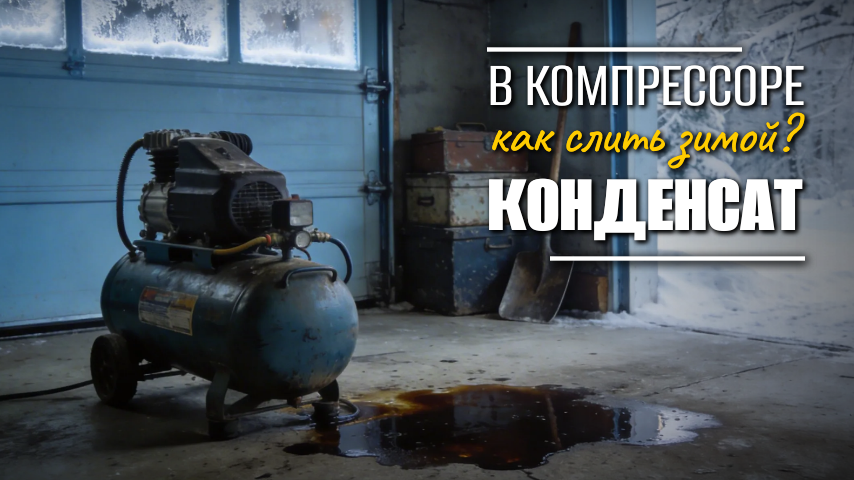 Конденсат в компрессоре