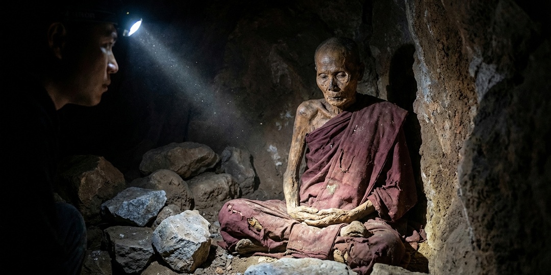 Тибетский монах проснулся после 100 лет сна