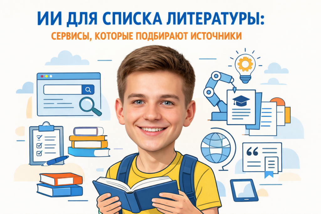    Список материалов и сервисов для использования нейросетей в подборе литературы admin