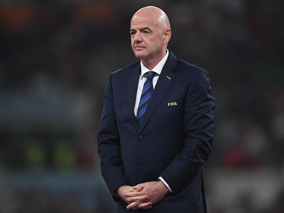    Президент ФИФА Джанни Инфантино | © РИА Новости / Григорий Сысоев