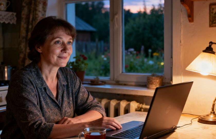 Сообщение в «Одноклассниках» спустя 20 лет