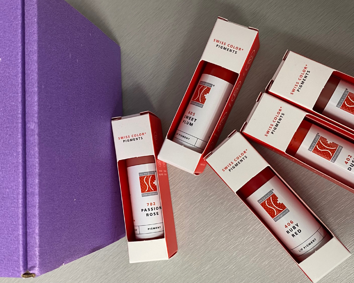 Пигменты соответствуют стандартам по безопасности 