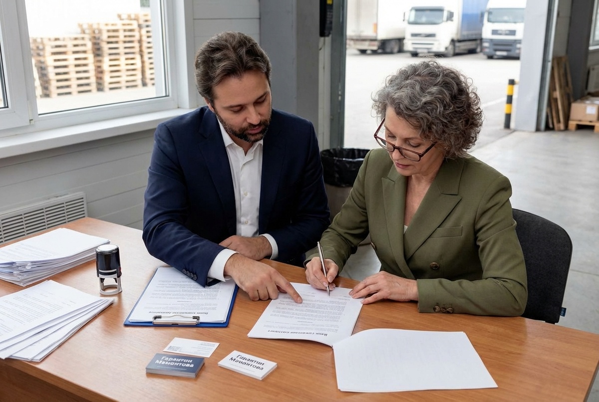 проверка реестра банковских гарантий — предприниматель работает за ноутбуком