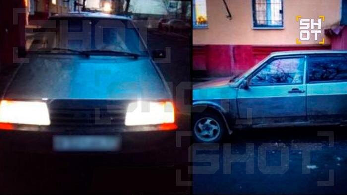 Машина похитителя девочки в Смоленске, где нашли ДНК и сим-карту. Фото © SHOT