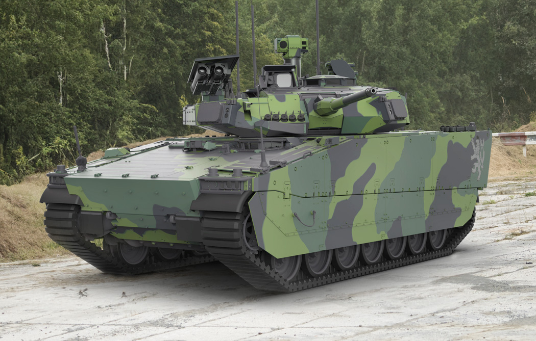 CV90 — шведская боевая машина пехоты