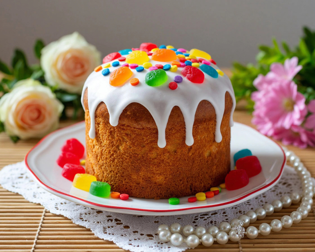 Пасхальный кулич за 2 часа: простой рецепт для начинающих — получится с первого раза! 🎉🥧😊