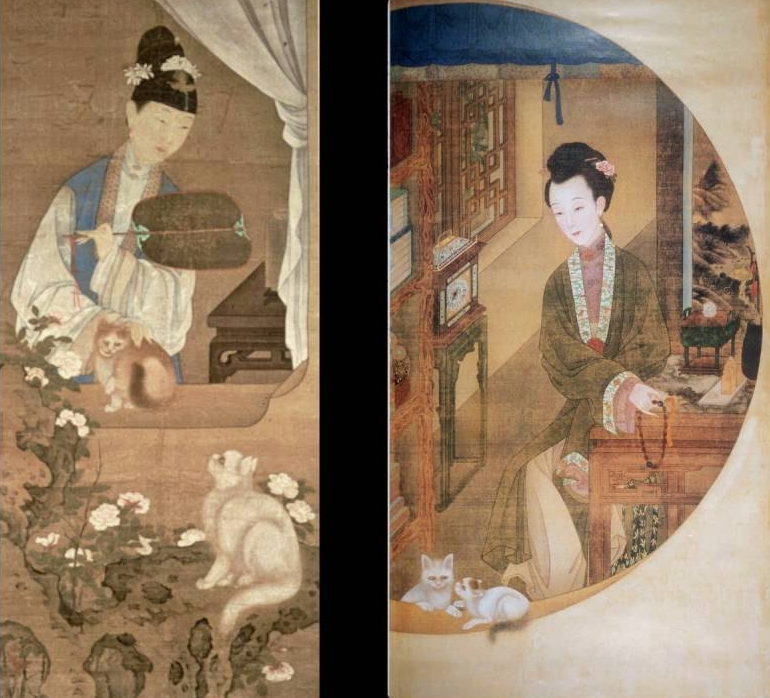 Китайские картины и КОТИКИ