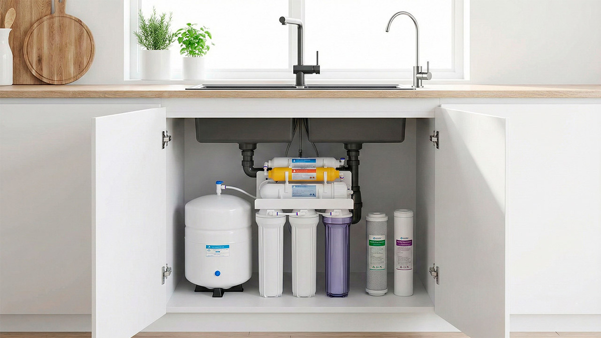 Фильтр для воды под мойку: виды, установка, обслуживание