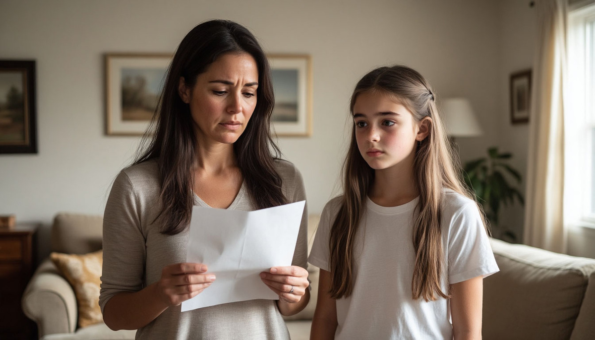 — Мам, завтра родительское собрание. Папе передай, пусть не приходит