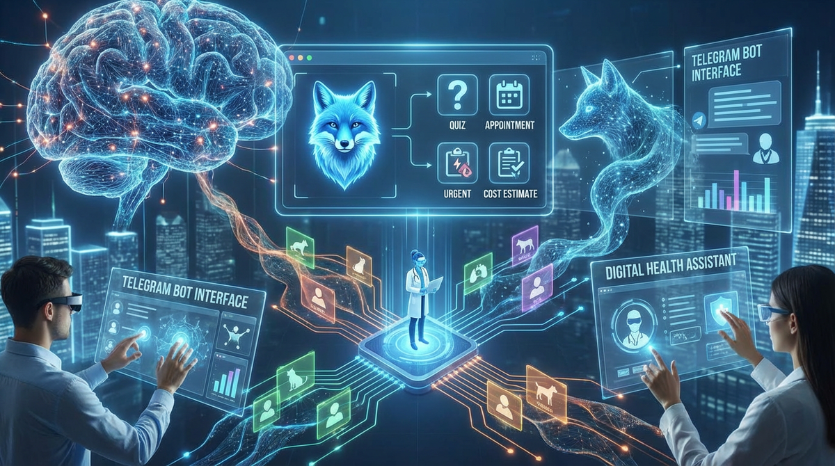 Чат-бот для ветклиники в Telegram: как перестать тонуть в «а сколько стоит?» и «нам срочно!»