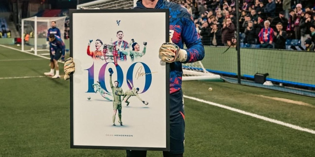 ☑️ Дин Хендерсон провел 100 матчей за ⚽️ «Пэлас