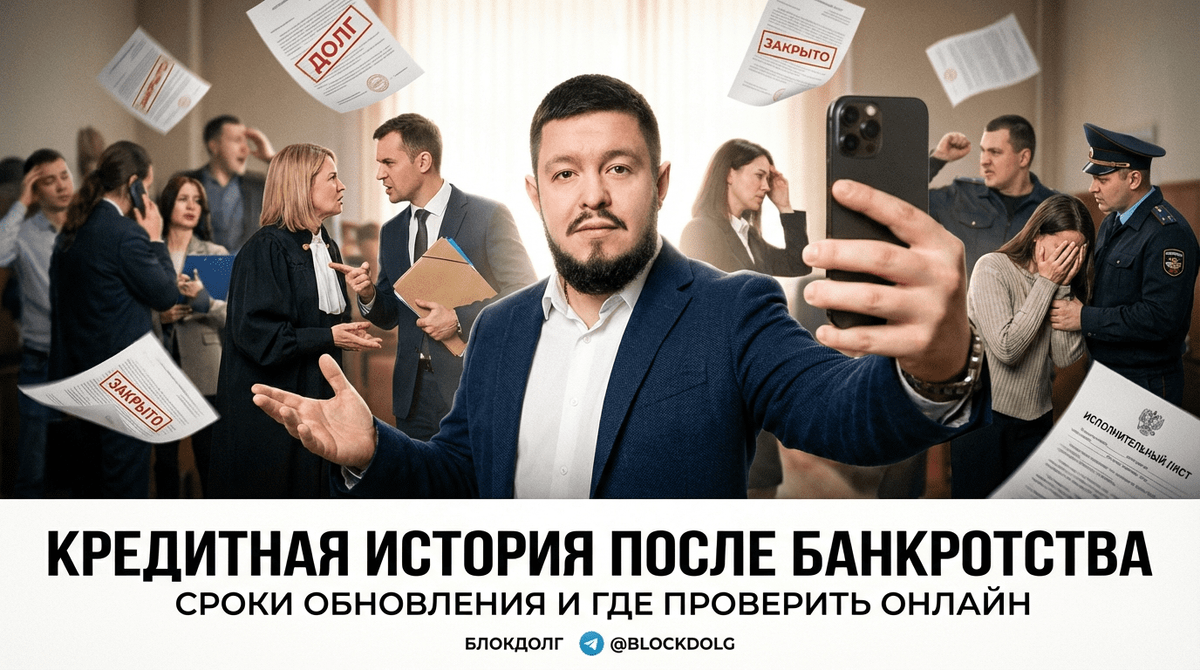    Информация о кредитной истории после банкротства Максим