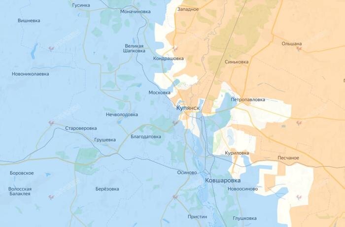 Карта СВО на 27 февраля 2026 года. ВС РФ остановили наступление ВСУ в Харьковской области. Фото © divgen