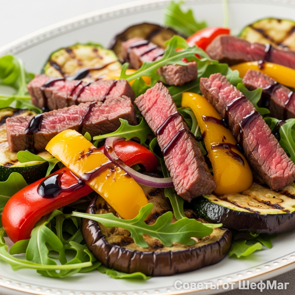 Милые дамы, посмотрите на это буйство красок - такой салат согревает одним своим видом.